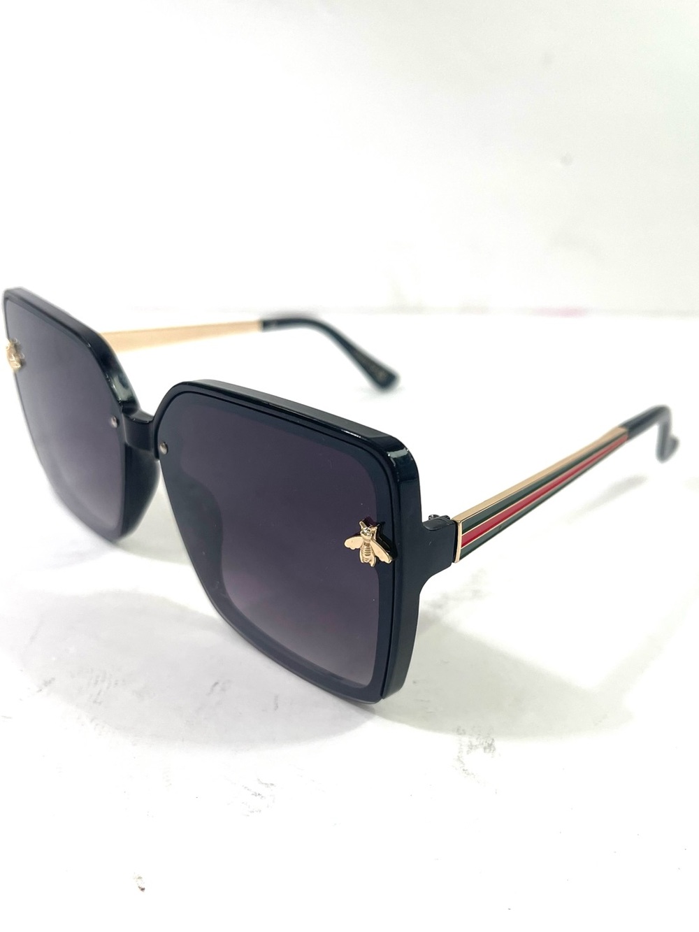 Gold Bee Accents Sunglasses
